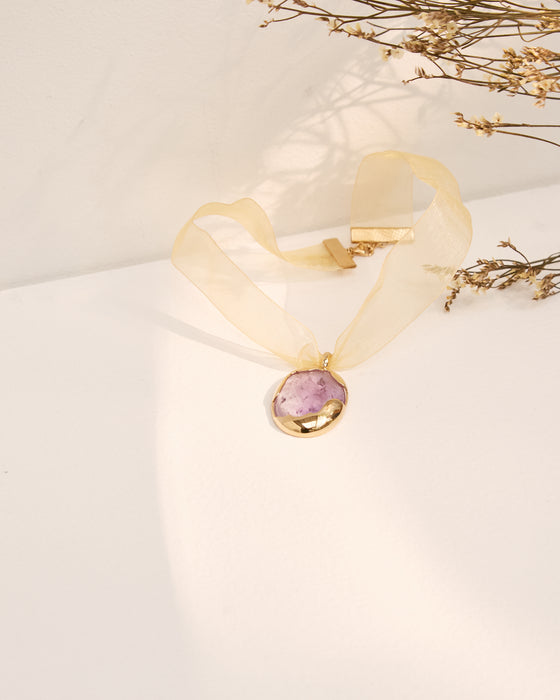 Ribbon Choker Necklace